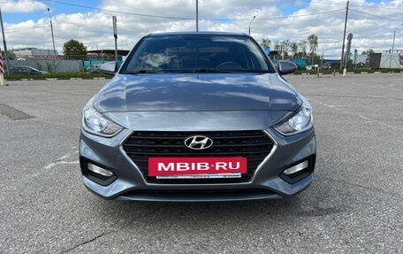 Hyundai Solaris II рестайлинг, 2018 год, 1 385 000 рублей, 23 фотография