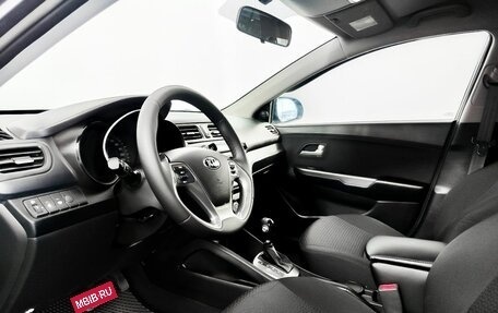 KIA Rio III рестайлинг, 2016 год, 1 210 000 рублей, 20 фотография