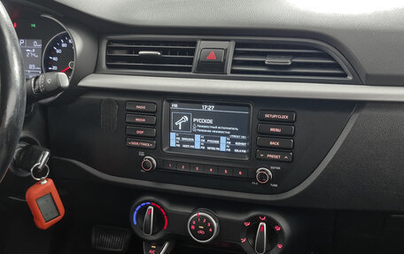 KIA Rio IV, 2017 год, 1 389 000 рублей, 18 фотография