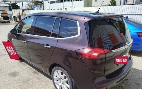 Opel Zafira C рестайлинг, 2013 год, 1 150 000 рублей, 5 фотография