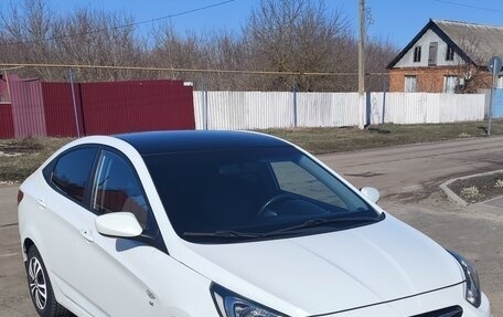 Hyundai Solaris II рестайлинг, 2014 год, 900 000 рублей, 3 фотография