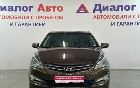 Hyundai Solaris II рестайлинг, 2015 год, 930 000 рублей, 2 фотография