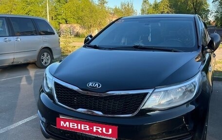 KIA Rio III рестайлинг, 2016 год, 1 000 000 рублей, 22 фотография