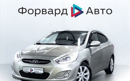 Hyundai Solaris II рестайлинг, 2014 год, 960 000 рублей, 3 фотография