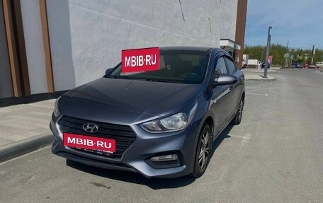 Hyundai Solaris II рестайлинг, 2017 год, 1 400 000 рублей, 4 фотография