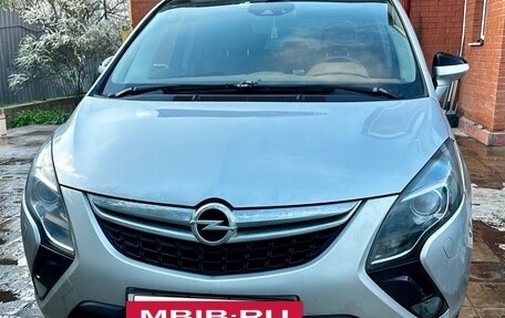 Opel Zafira C рестайлинг, 2013 год, 1 349 999 рублей, 34 фотография
