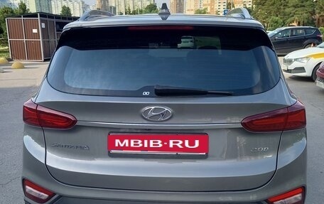 Hyundai Santa Fe IV, 2019 год, 3 100 000 рублей, 3 фотография
