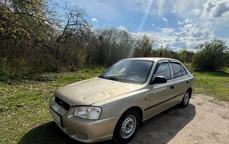 Hyundai Accent II, 2003 год, 393 000 рублей, 3 фотография