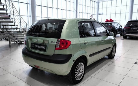 Hyundai Getz I рестайлинг, 2007 год, 490 000 рублей, 6 фотография