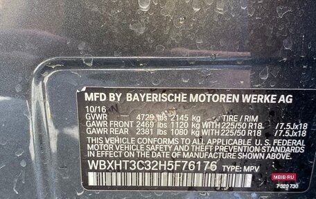 BMW X1, 2016 год, 3 000 000 рублей, 22 фотография