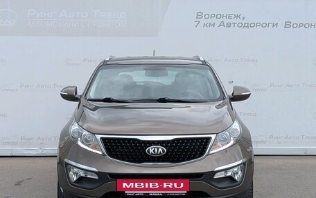KIA Sportage III, 2014 год, 1 396 000 рублей, 3 фотография
