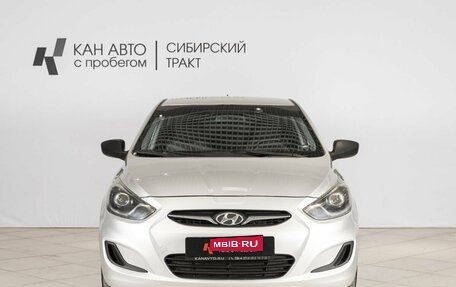 Hyundai Solaris II рестайлинг, 2011 год, 650 000 рублей, 10 фотография