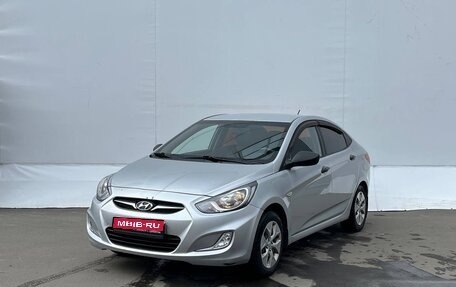 Hyundai Solaris II рестайлинг, 2011 год, 715 000 рублей, 1 фотография