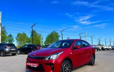 KIA Rio IV, 2017 год, 1 350 000 рублей, 3 фотография