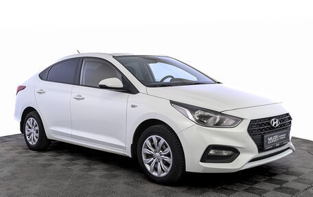 Hyundai Solaris II рестайлинг, 2018 год, 1 350 000 рублей, 3 фотография