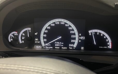 Mercedes-Benz S-Класс, 2012 год, 7 200 000 рублей, 10 фотография