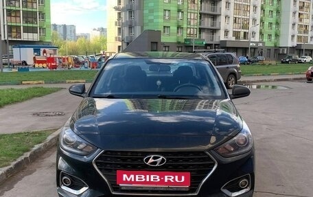 Hyundai Solaris II рестайлинг, 2018 год, 1 250 000 рублей, 17 фотография