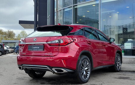 Lexus RX IV рестайлинг, 2017 год, 3 450 000 рублей, 2 фотография
