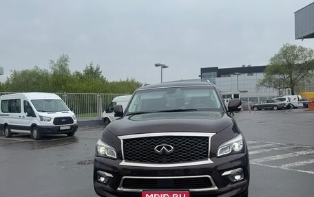 Infiniti QX80 I рестайлинг, 2016 год, 4 000 000 рублей, 1 фотография