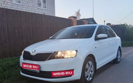 Skoda Rapid I, 2017 год, 1 249 000 рублей, 4 фотография