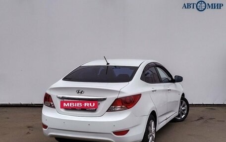 Hyundai Solaris II рестайлинг, 2012 год, 799 000 рублей, 5 фотография