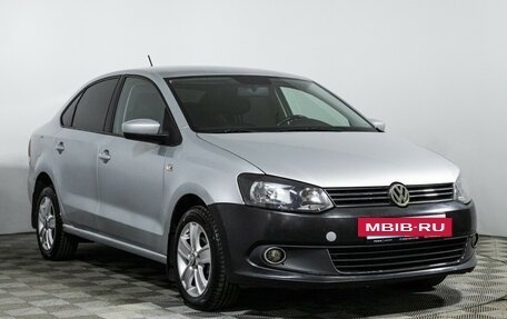 Volkswagen Polo VI (EU Market), 2013 год, 593 989 рублей, 3 фотография