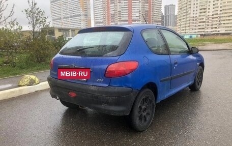 Peugeot 206, 2000 год, 130 000 рублей, 3 фотография