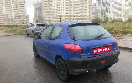 Peugeot 206, 2000 год, 130 000 рублей, 4 фотография