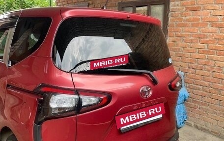 Toyota Sienta II, 2016 год, 1 630 000 рублей, 7 фотография