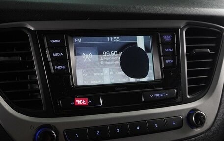 Hyundai Solaris II рестайлинг, 2017 год, 1 098 000 рублей, 12 фотография