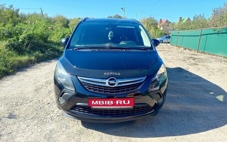 Opel Zafira C рестайлинг, 2013 год, 1 100 000 рублей, 19 фотография