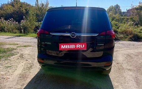 Opel Zafira C рестайлинг, 2013 год, 1 100 000 рублей, 20 фотография