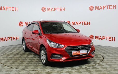 Hyundai Solaris II рестайлинг, 2017 год, 1 100 000 рублей, 3 фотография