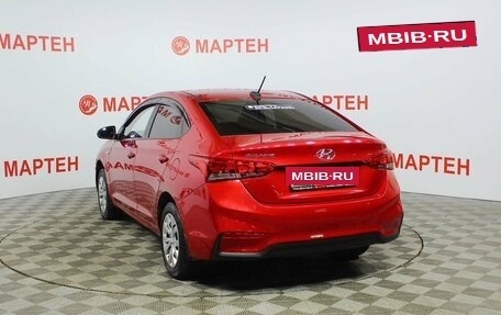 Hyundai Solaris II рестайлинг, 2017 год, 1 100 000 рублей, 7 фотография