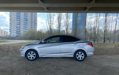 Hyundai Solaris II рестайлинг, 2011 год, 555 000 рублей, 1 фотография