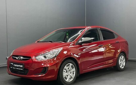 Hyundai Solaris II рестайлинг, 2013 год, 1 030 000 рублей, 1 фотография