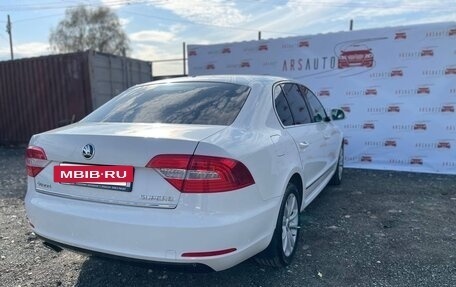 Skoda Superb III рестайлинг, 2013 год, 1 240 000 рублей, 4 фотография