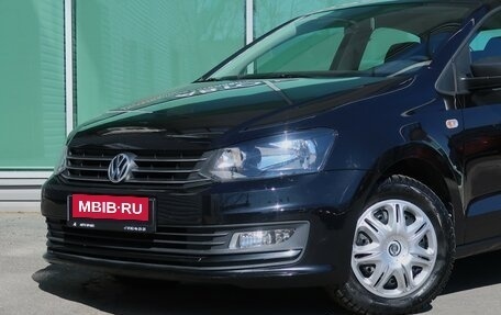 Volkswagen Polo VI (EU Market), 2016 год, 899 000 рублей, 2 фотография