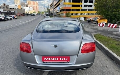 Bentley Continental GT II рестайлинг, 2012 год, 3 990 000 рублей, 3 фотография