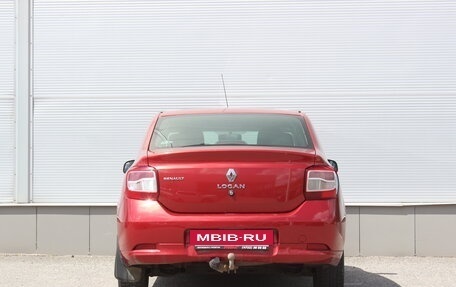 Renault Logan II, 2016 год, 535 000 рублей, 4 фотография