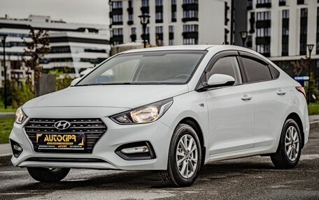 Hyundai Solaris II рестайлинг, 2017 год, 1 100 000 рублей, 4 фотография