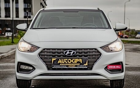 Hyundai Solaris II рестайлинг, 2017 год, 1 100 000 рублей, 3 фотография