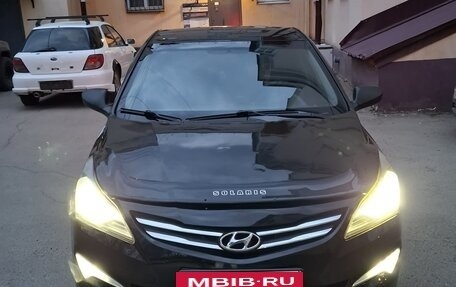 Hyundai Solaris II рестайлинг, 2015 год, 455 000 рублей, 2 фотография