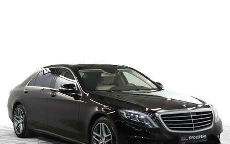 Mercedes-Benz S-Класс, 2015 год, 4 498 453 рублей, 3 фотография