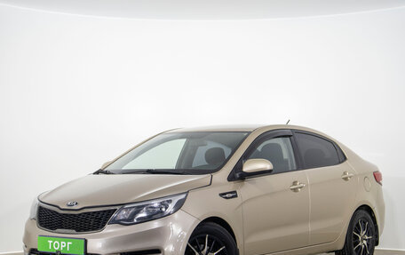 KIA Rio III рестайлинг, 2015 год, 999 000 рублей, 4 фотография
