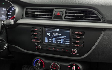 KIA Rio IV, 2017 год, 1 169 000 рублей, 18 фотография