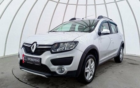 Renault Sandero II рестайлинг, 2017 год, 990 000 рублей, 1 фотография