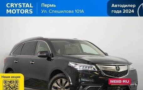 Acura MDX III рестайлинг, 2014 год, 3 099 000 рублей, 2 фотография