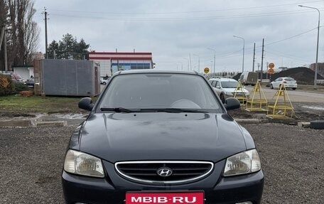 Hyundai Accent II, 2007 год, 500 000 рублей, 1 фотография