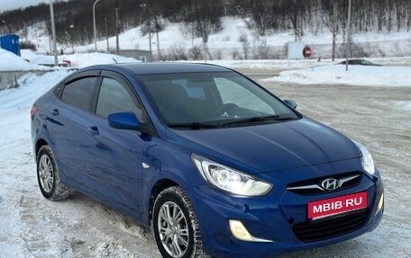 Hyundai Solaris II рестайлинг, 2011 год, 735 000 рублей, 2 фотография